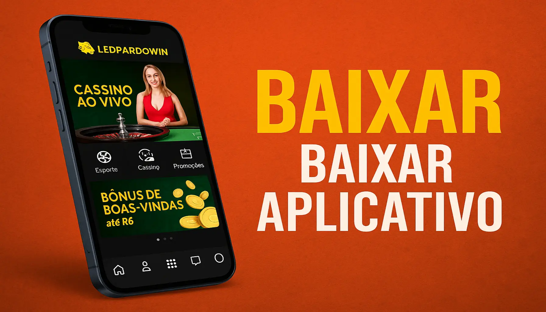 Baixar o LEOPARDOWIN Cassino App