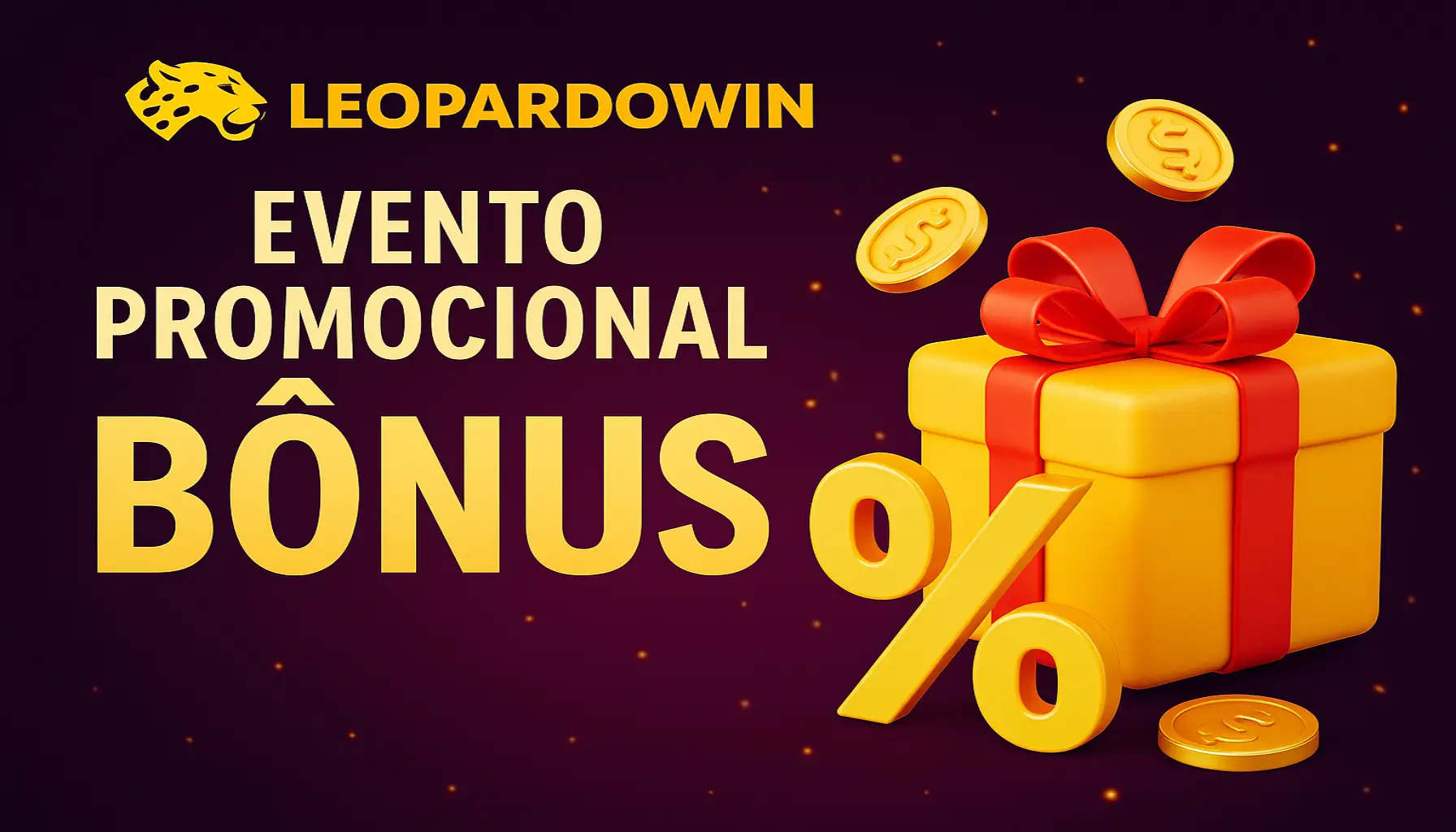 O bônus promocional LEOPARDOWIN é uma ótima maneira de começar sua aventura