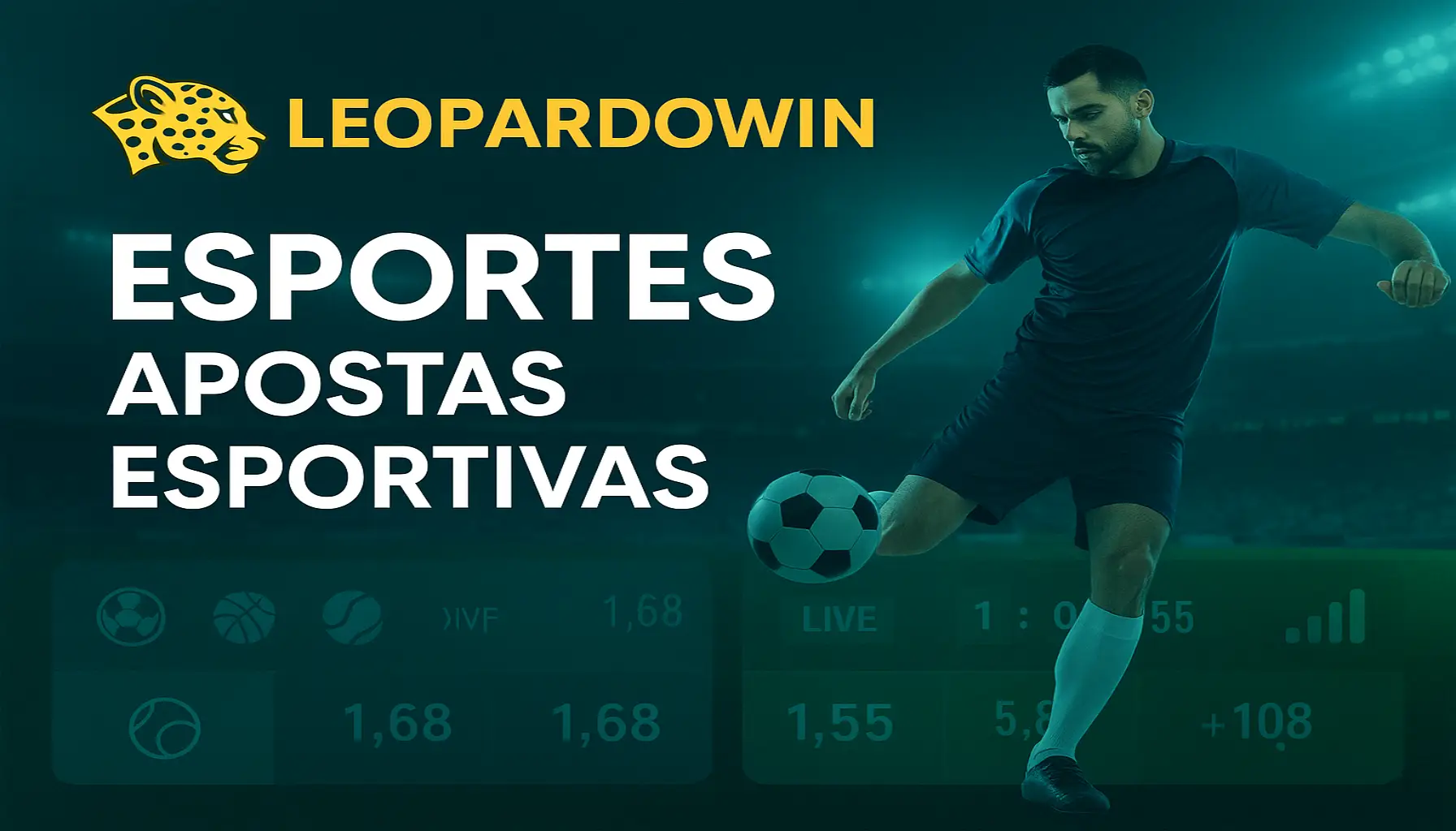 Aposte em apostas esportivas no cassino online LEOPARDOWIN