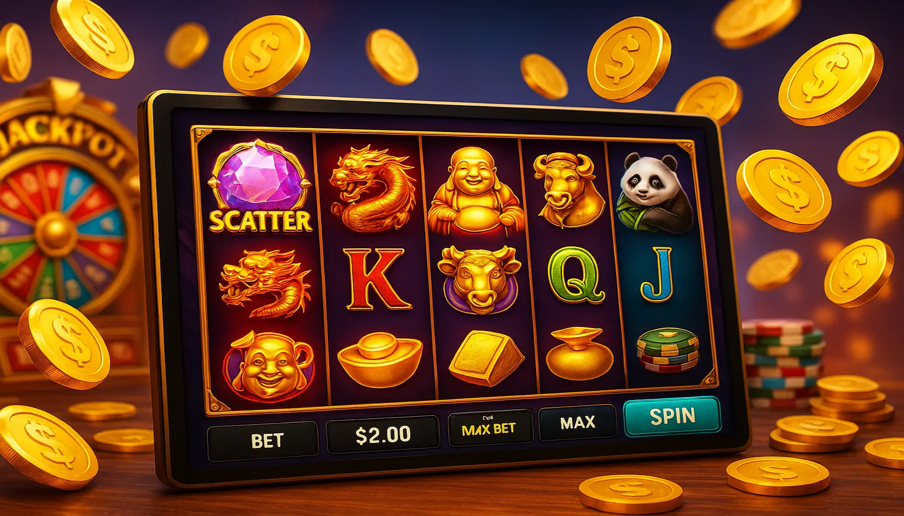 Jogos de Slot no Casino Online LEOPARDOWIN